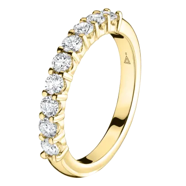 Alliance Lepage Majesté en or jaune diamants