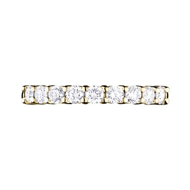 Alliance Lepage Majesté en or jaune diamants