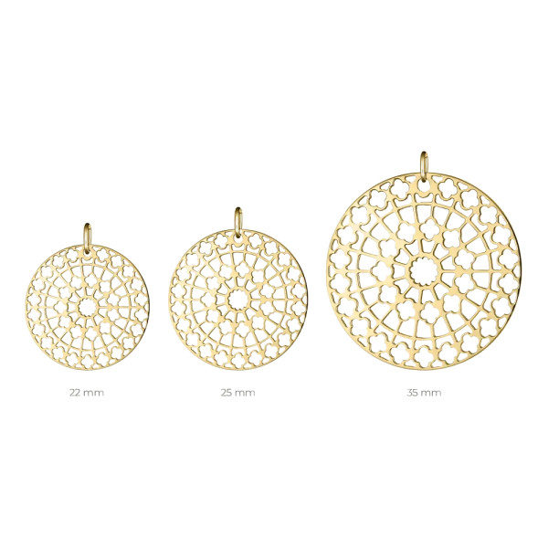 Médaille Lepage Colette Notre-Dame en or jaune