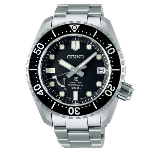 Montre Seiko Prospex LX automatique GMT cadran noir bracelet titane 44,8 mm