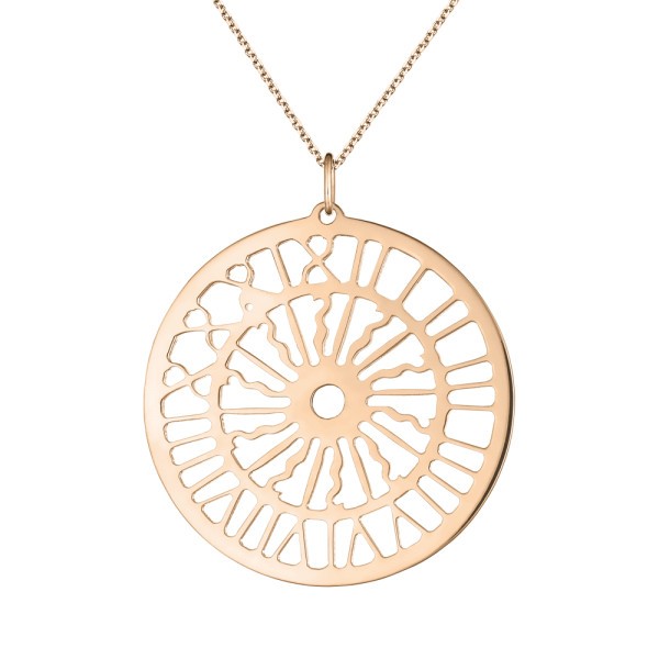 Médaille Lepage Colette Gros Horloge en or rose