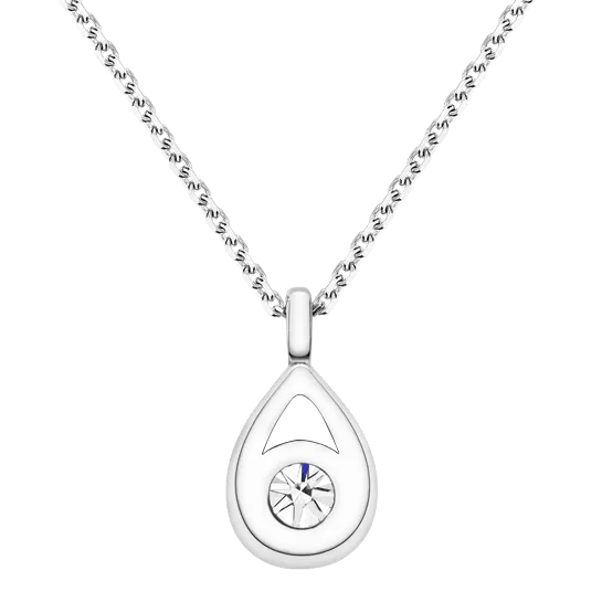 Collier Lepage Clyde en or blanc et diamant
