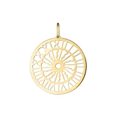 Médaille Lepage Colette Gros Horloge en or jaune