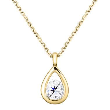 Collier Lepage Clyde en or jaune diamant brillant