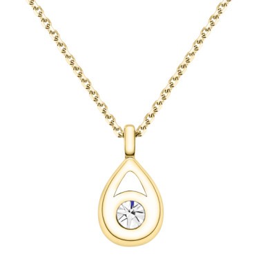 Collier Lepage Clyde en or jaune diamant brillant
