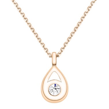 Collier Lepage Clyde en or rose diamant brillant