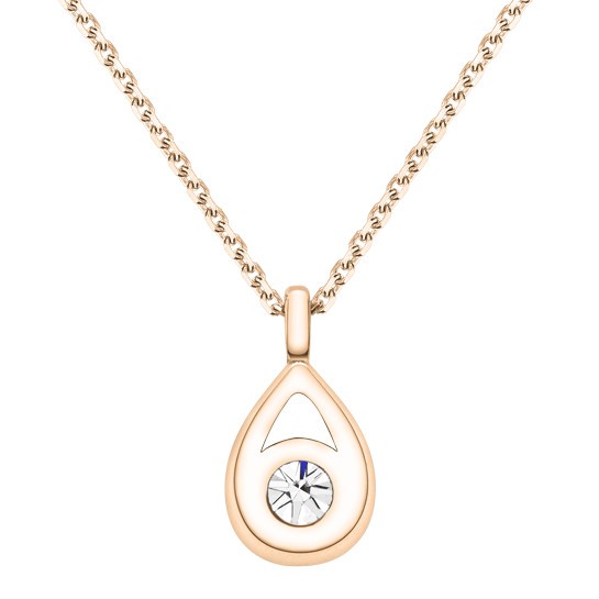 Collier Lepage Clyde en or rose diamant brillant