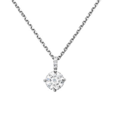 Collier Lepage Comtesse en or blanc et diamants