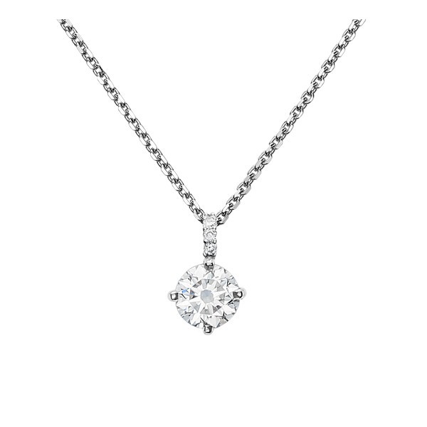 Collier Lepage Comtesse en or blanc et diamants