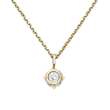 Collier Lepage Comtesse en or jaune et diamants