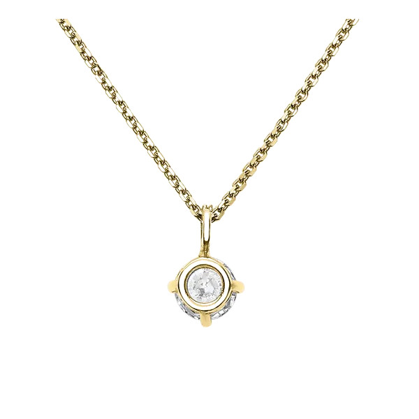 Collier Lepage Comtesse en or jaune et diamants