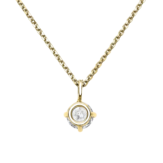 Collier Lepage Comtesse en or jaune et diamants