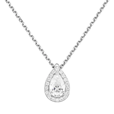 Collier Lepage Marceau en or blanc diamants