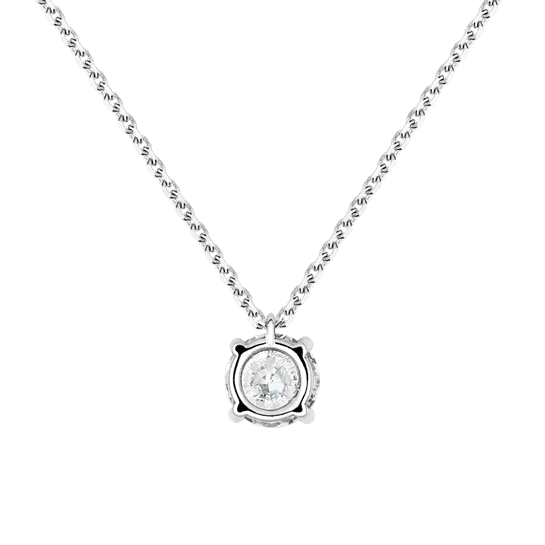 Collier Lepage Chéri en or blanc et diamant