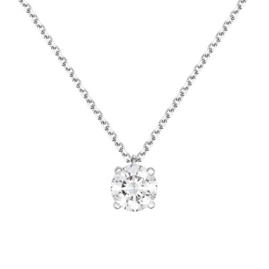 Collier Lepage Chéri en or blanc et diamant