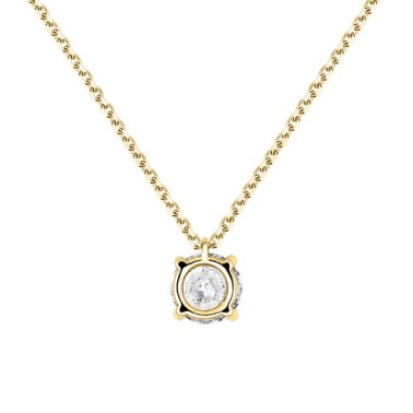 Collier Lepage Chéri en or jaune et diamant