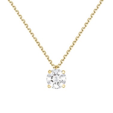 Collier Lepage Chéri en or jaune et diamant