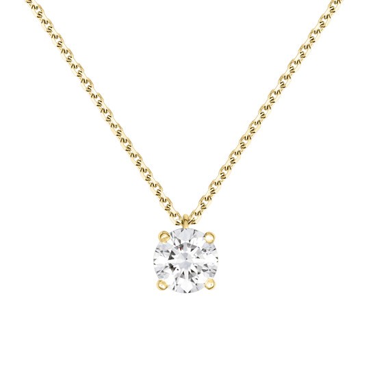 Collier Lepage Chéri en or jaune et diamant