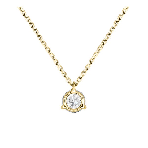 Collier Lepage Joli Cœur en or jaune diamant