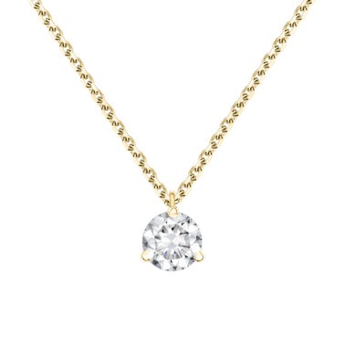 Collier Lepage Joli Cœur en or jaune diamant