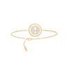 Bracelet Messika Lucky Move petit modèle pavé en or jaune et diamants