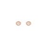 Boucles d'oreilles Messika Joy en or rose et diamants ronds 0,25 carat