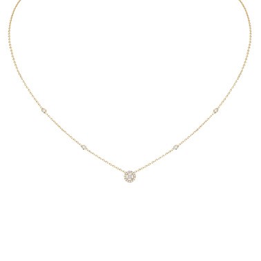 Collier Messika Joy XS en or jaune et diamants
