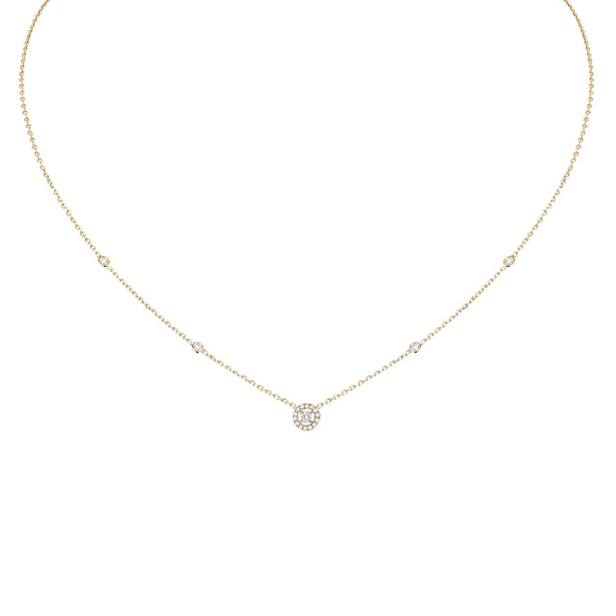 Collier Messika Joy XS en or jaune et diamants
