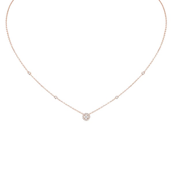 Collier Messika Joy XS en or rose et diamants