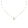 Collier Messika Joy en or jaune et diamant poire 0,25 carat