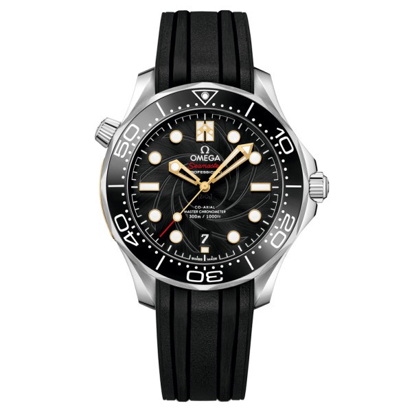 Montre Omega Seamaster Diver 300m Co-Axial Master Chronometer James Bond Edition Limitée