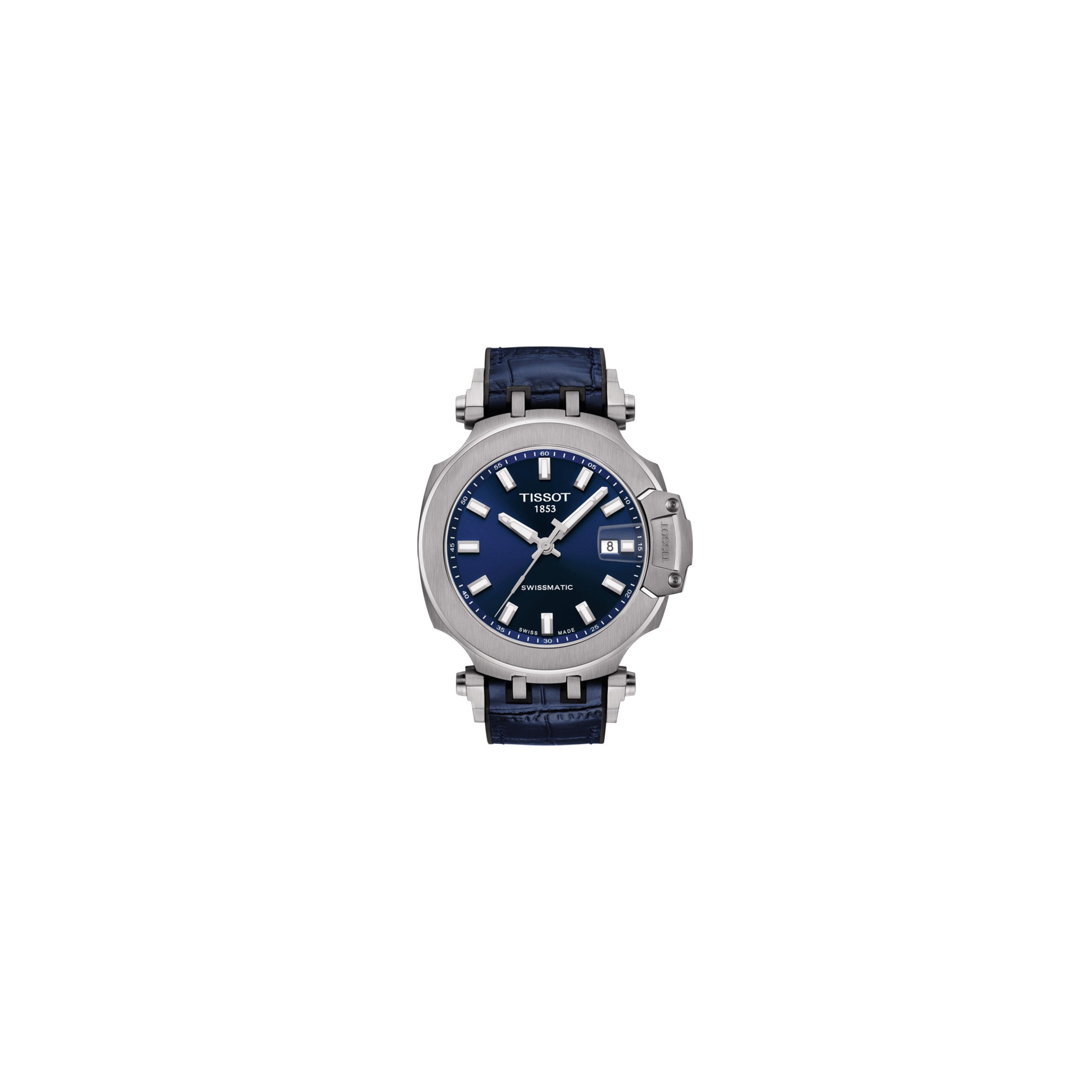 Montre Tissot T Race Swissmatic automatique cadran bleu bracelet