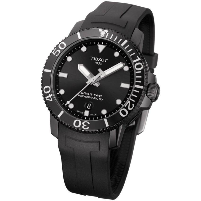 Tissot full black sale