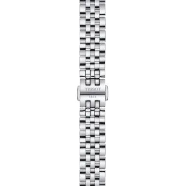 Montre Tissot T-Classic Le Locle Automatic Lady cadran argent bracelet acier 29 mm