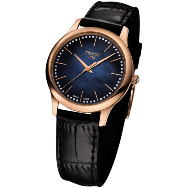 Tissot goldrun sapphire sales lady 18k gold