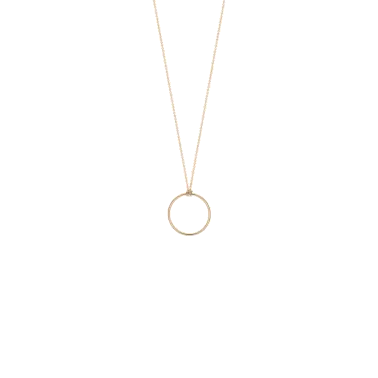 Collier Ginette NY Mini Circle en or rose - Soldat_PL