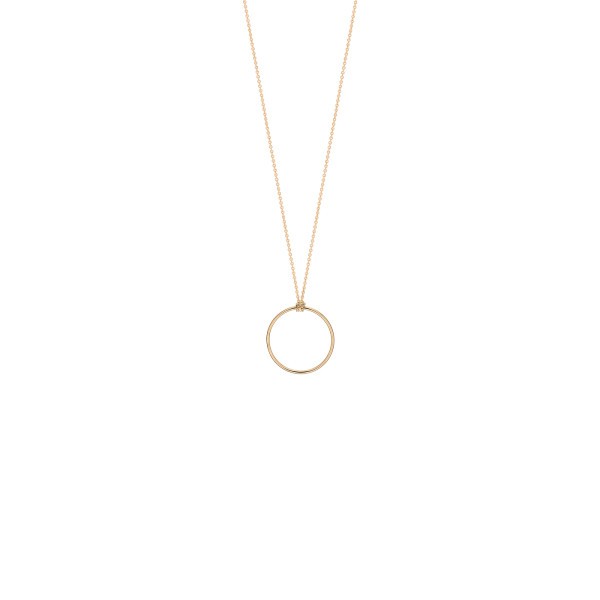 Collier Ginette NY Mini Circle en or rose - Soldat_PL