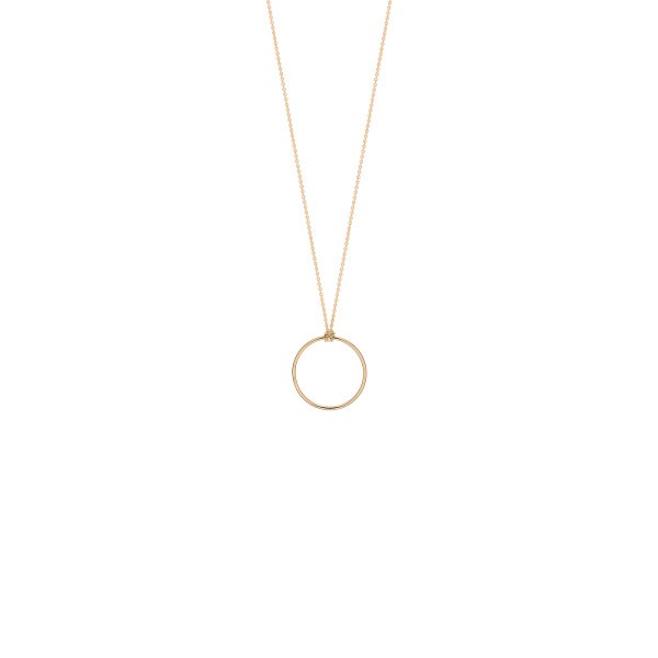 Collier Ginette NY Mini Circle en or rose - Soldat_PL