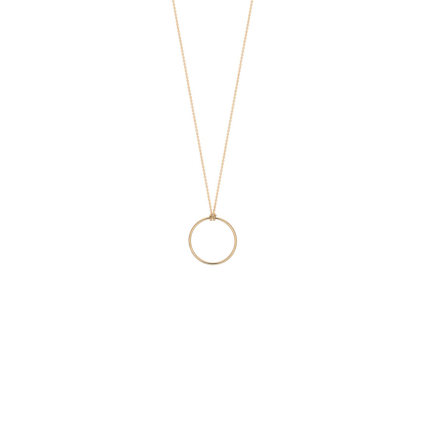 Collier Ginette NY Mini Circle en or rose - Soldat_PL