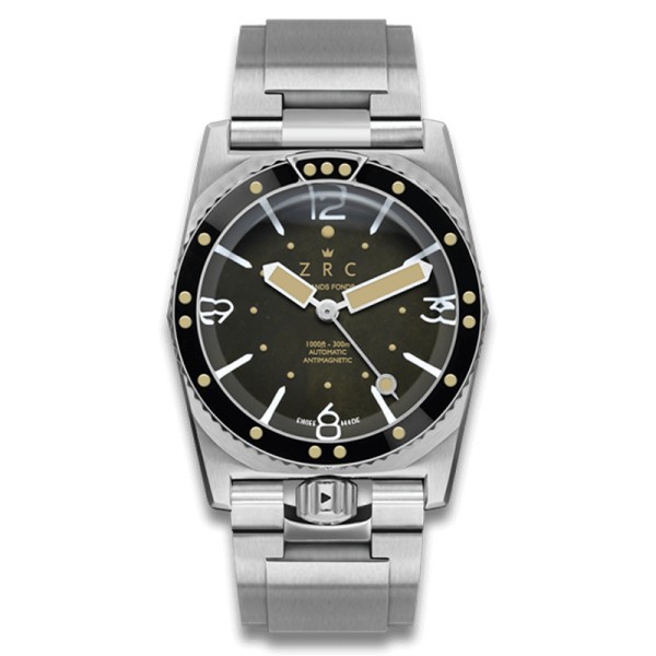 Montre ZRC 1964 Spirit automatique acier bracelet acier 40,5 mm