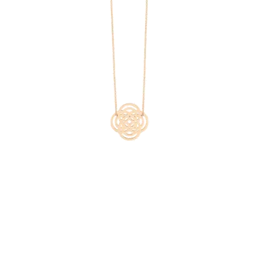 Collier Ginette NY Mini Purity On Chain en or rose - Soldat_PL