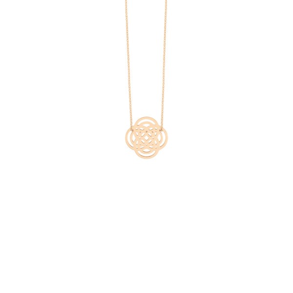 Collier Ginette NY Mini Purity On Chain en or rose - Soldat_PL