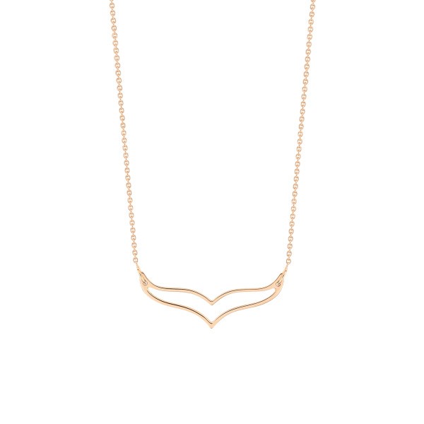 Collier Ginette NY Mini Wise en or rose - Soldat