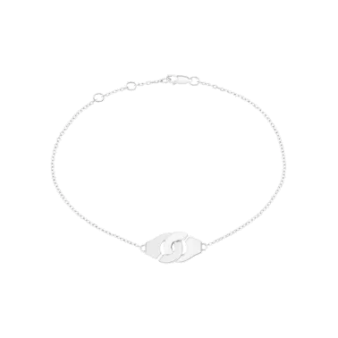 Bracelet Dinh Van Menottes R8 en or blanc - SOLDAT PL