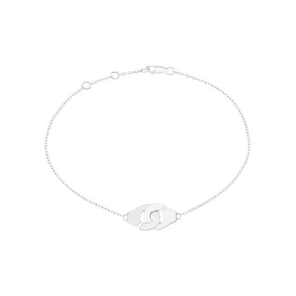 Bracelet Dinh Van Menottes R8 en or blanc - SOLDAT PL