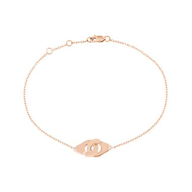 Bracelet Dinh Van Menottes R8 en or rose