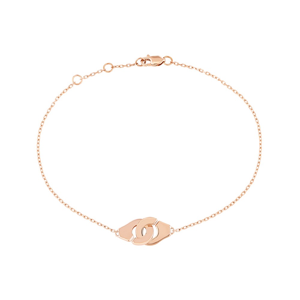 Bracelet Dinh Van Menottes R8 en or rose