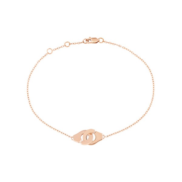 Bracelet Dinh Van Menottes R8 en or rose - SOLDAT PL