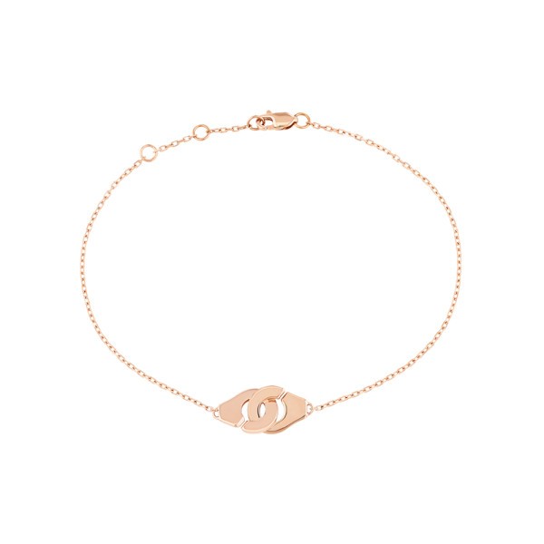 Bracelet Dinh Van Menottes R8 en or rose - SOLDAT PL