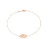 Bracelet Dinh Van Menottes R8 en or rose